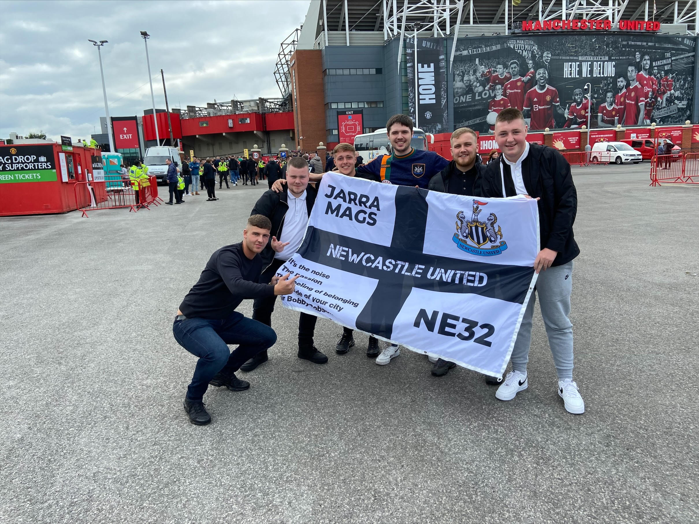 Newcastle United Flag